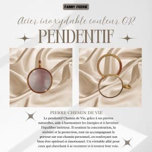 Pendentif chemin de vie