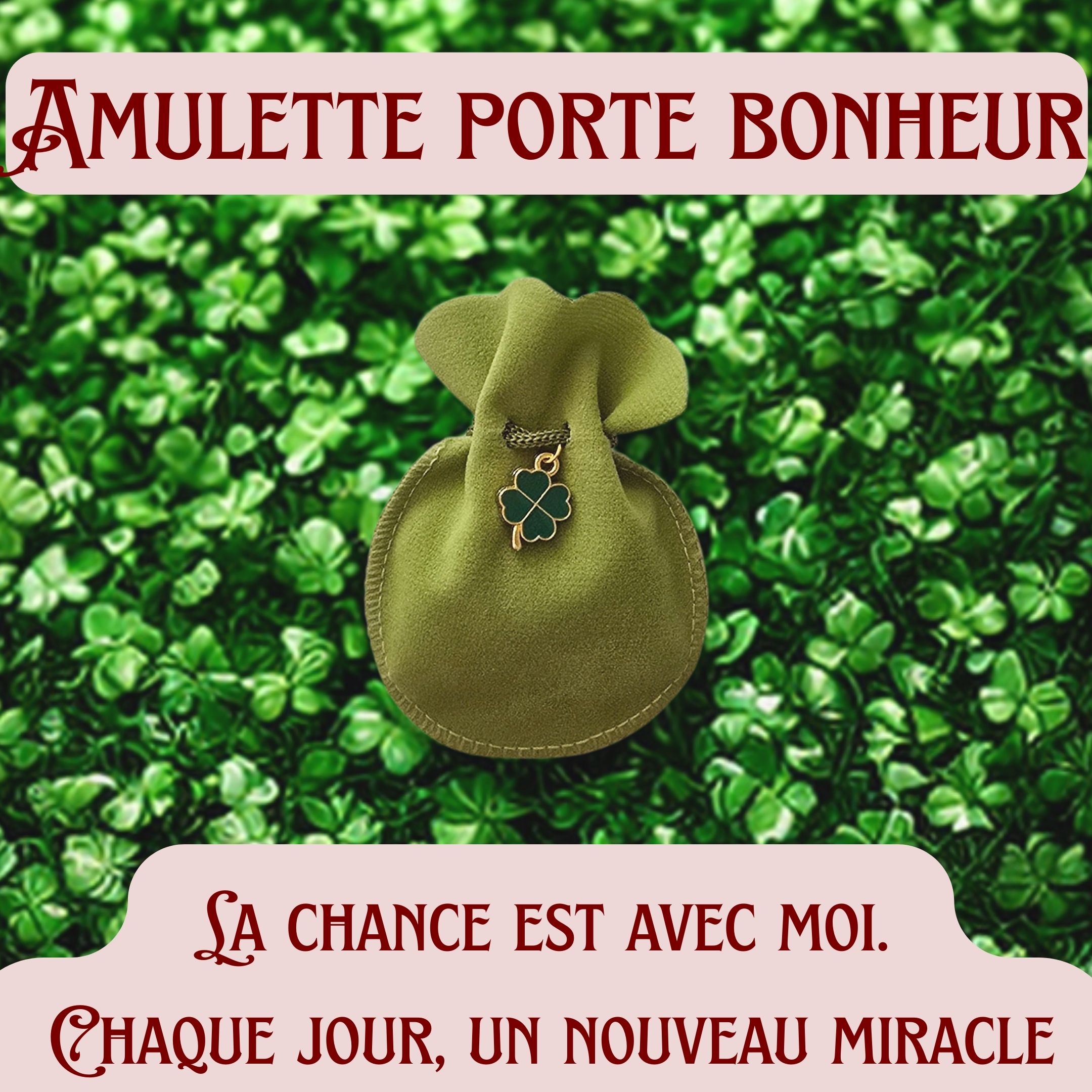 Amulette Porte bonheur + PDF