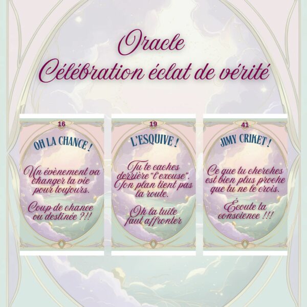 Oracle Célébration éclat de vérité + PDF – Image 3