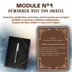 Formation Module N°1 – Démarrer avec ton oracle