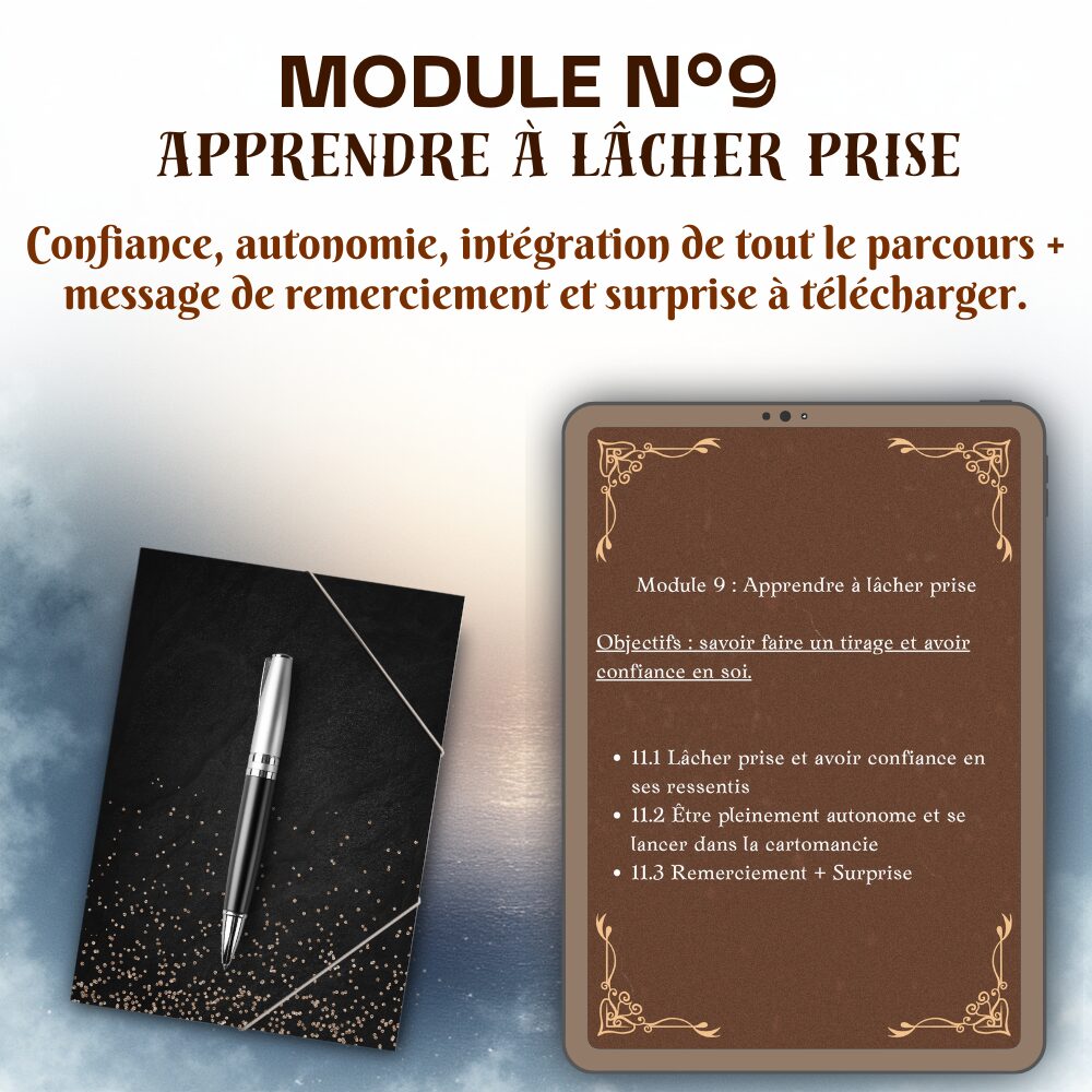 Formation Module N°9 – Reconnaître et écouter tes ressentis sans douter