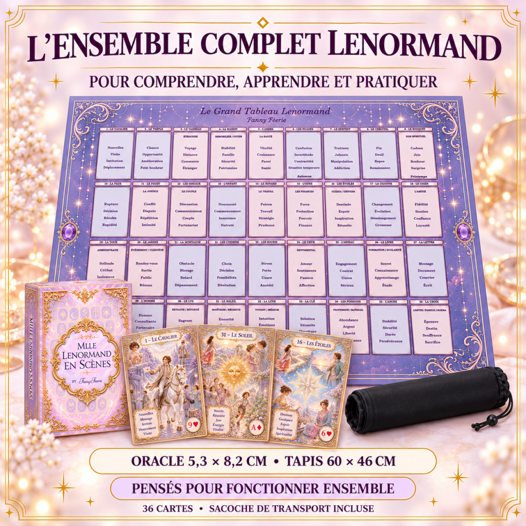 "Pré commande" Mlle Lenormand en scènes